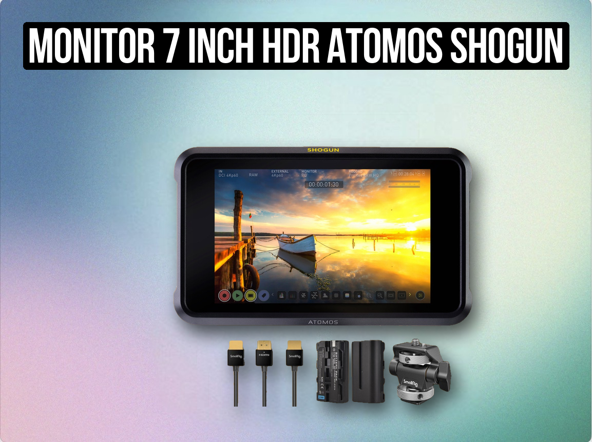 Monitor 7 inch hdr atomos shogun 7 sdi hdmi recorder
