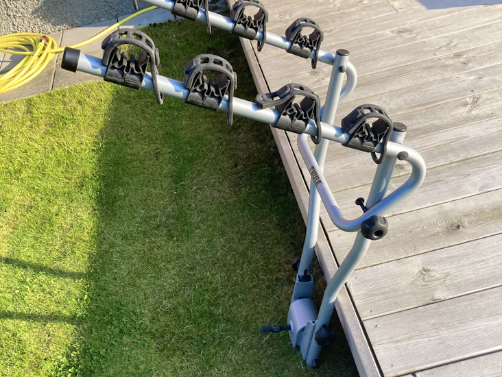 Cykelhållare för fyra cyklar