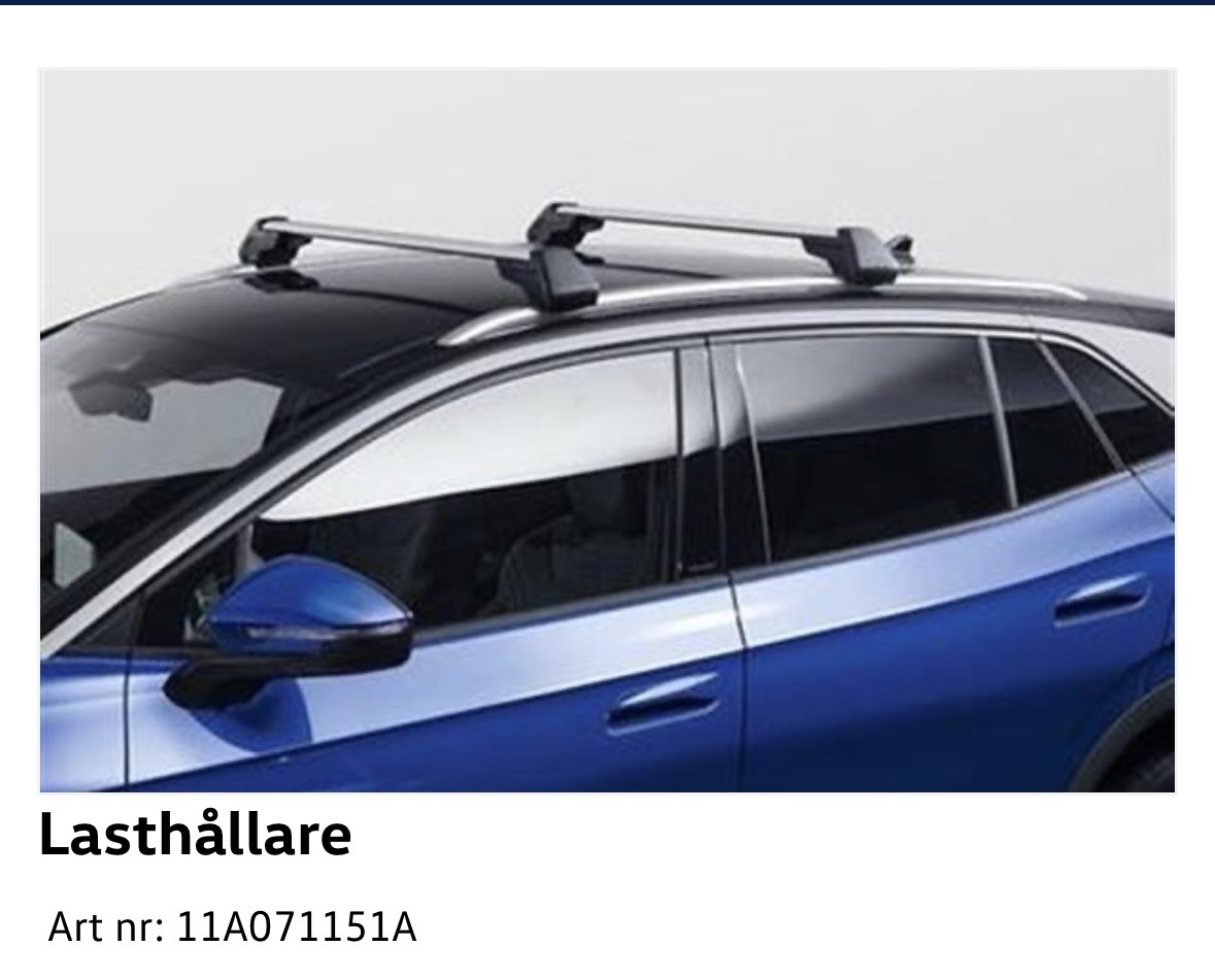 Takräcken original vw id4