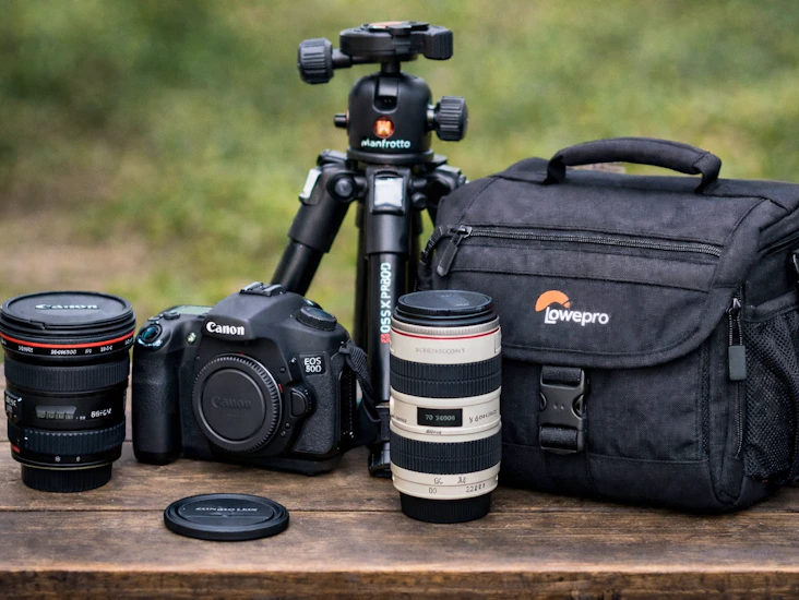 Canon 50 d m/ekstra utstyr, fotopakke