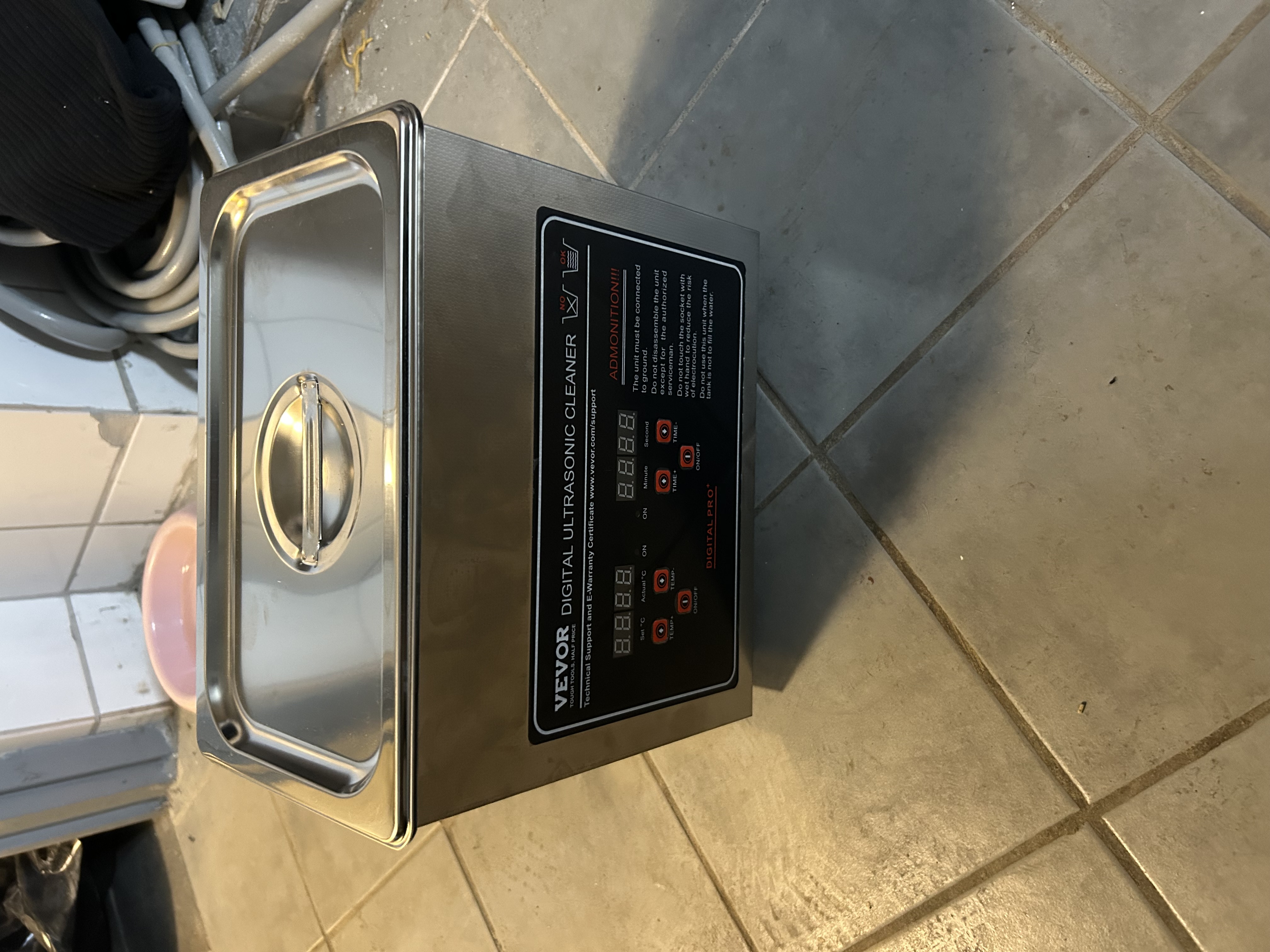 Vevor ultraljudstvätt