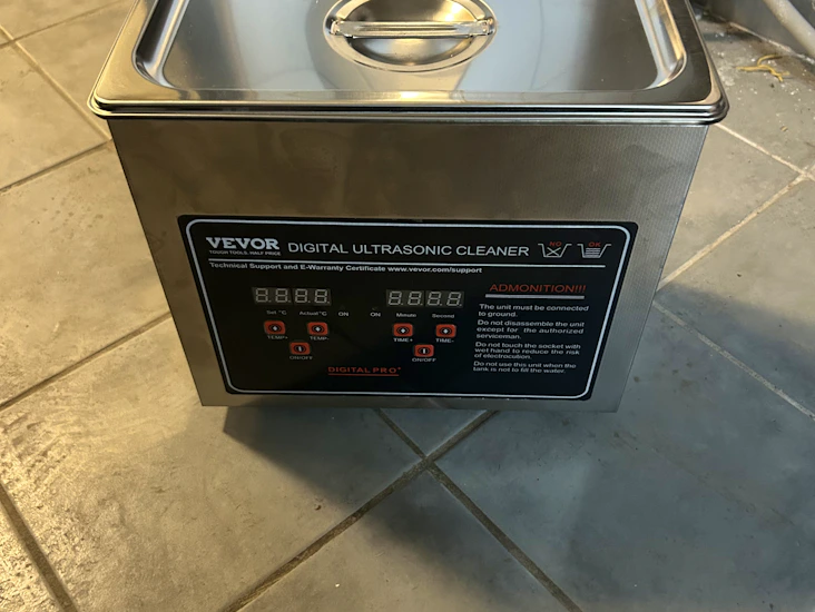 Vevor ultraljudstvätt