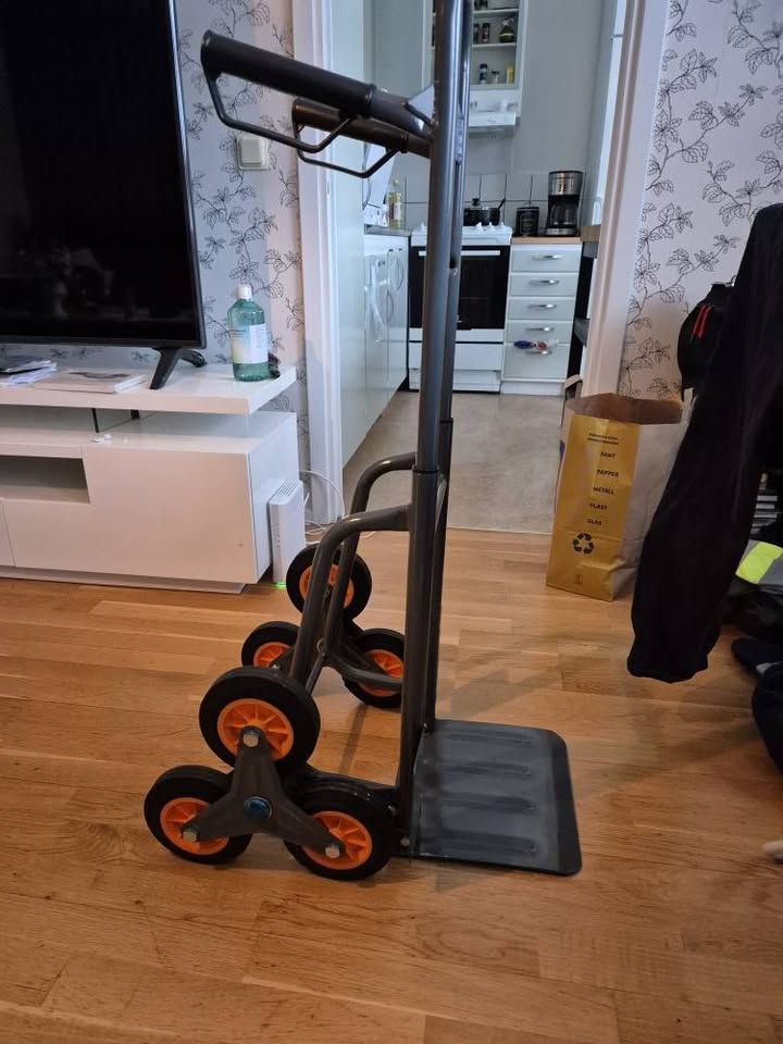 Smidig trappkärra 120 kg