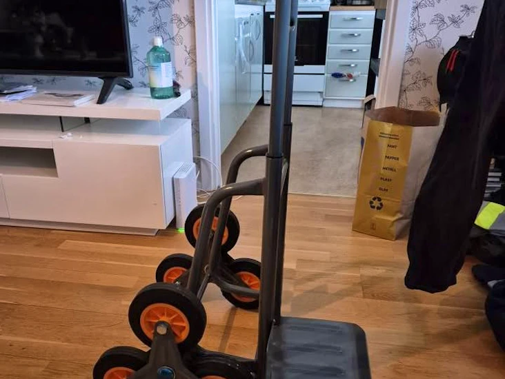 Smidig trappkärra 120 kg