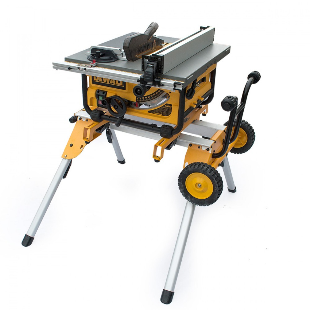 Dewalt bordsag med stativ (dw 745+de 7400)