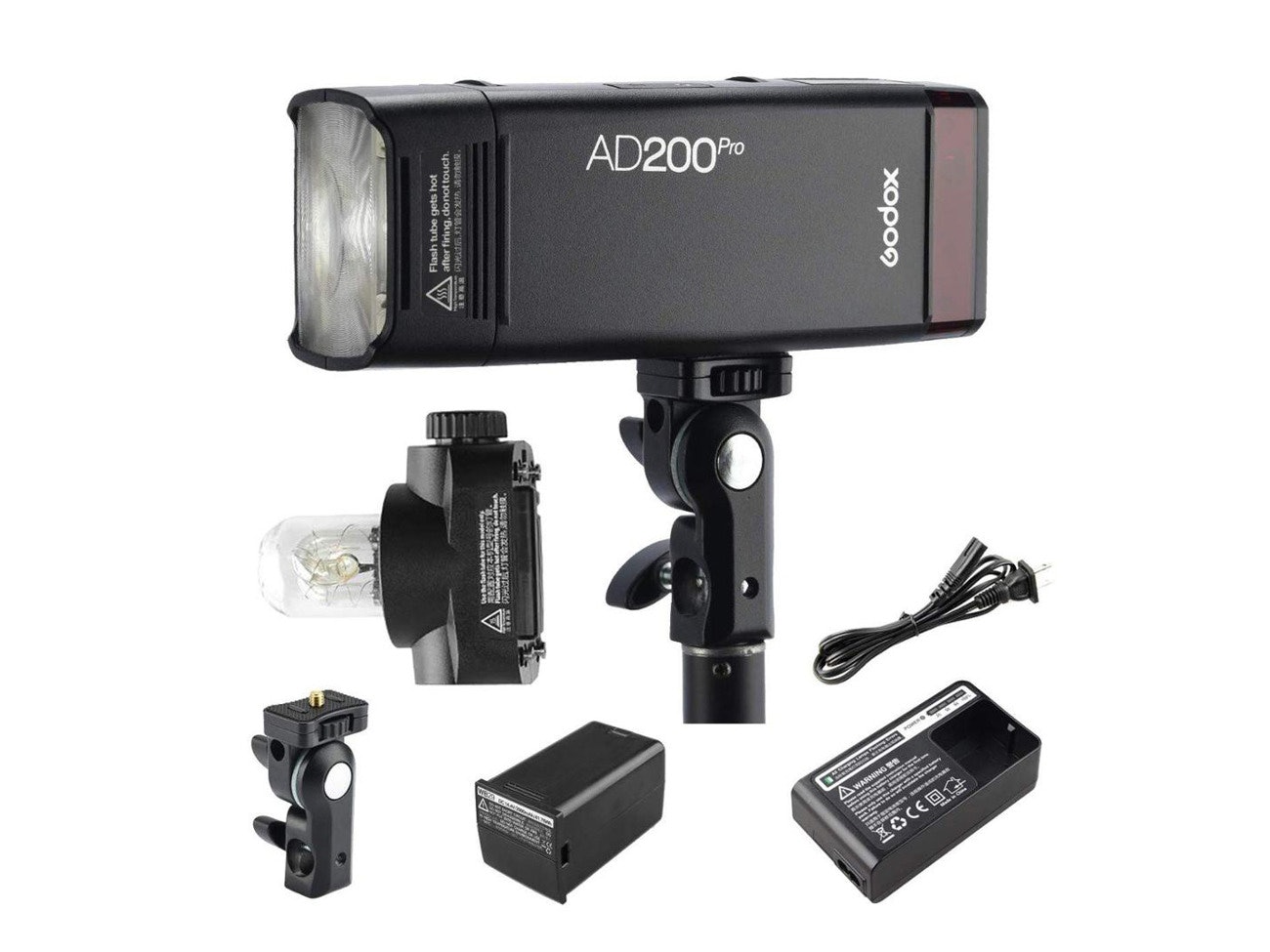 Godox ad200 pro with accessories
