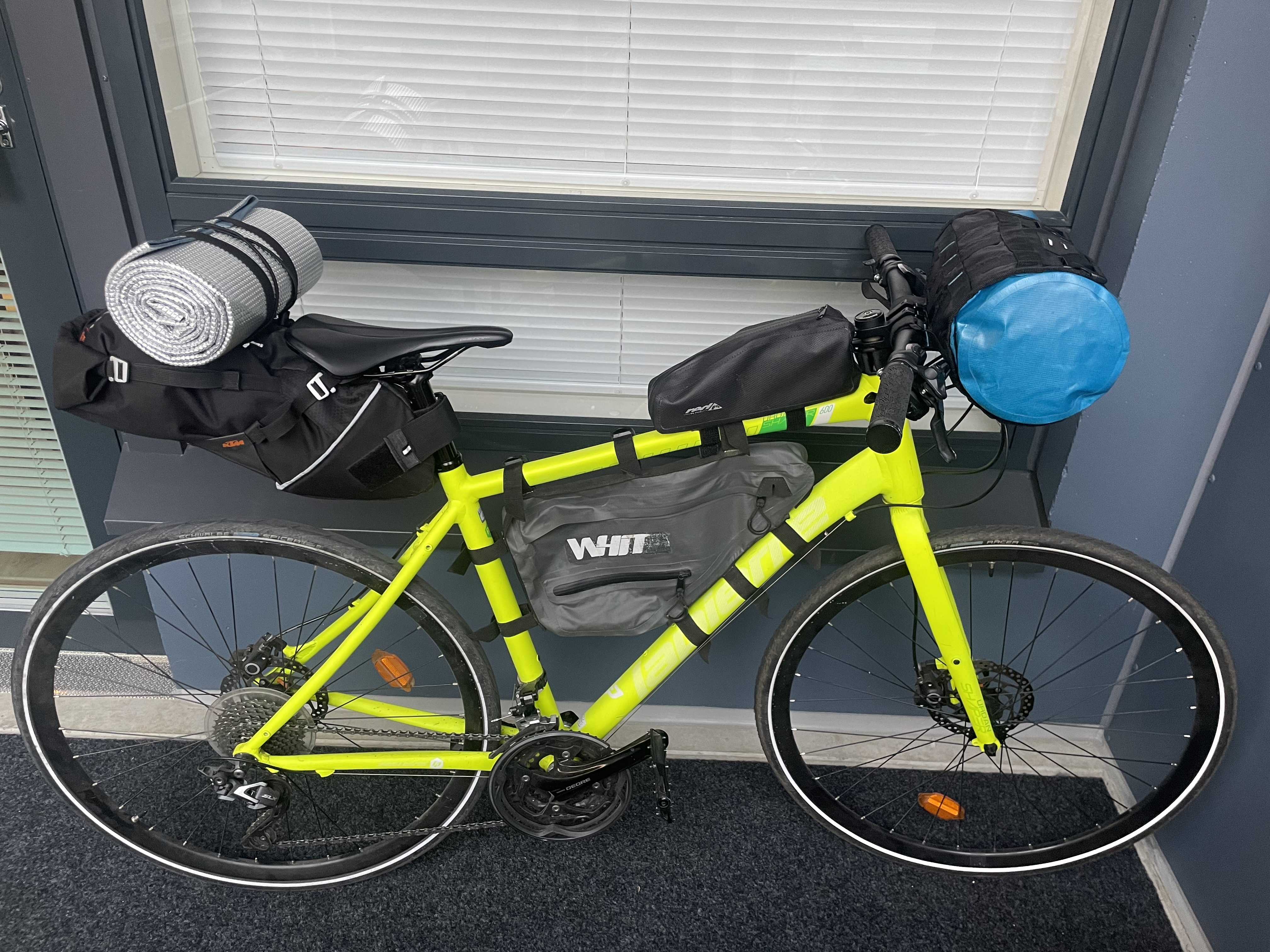 Bikepacking-laukkusetti