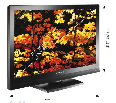 Dynex 32" lcd tv