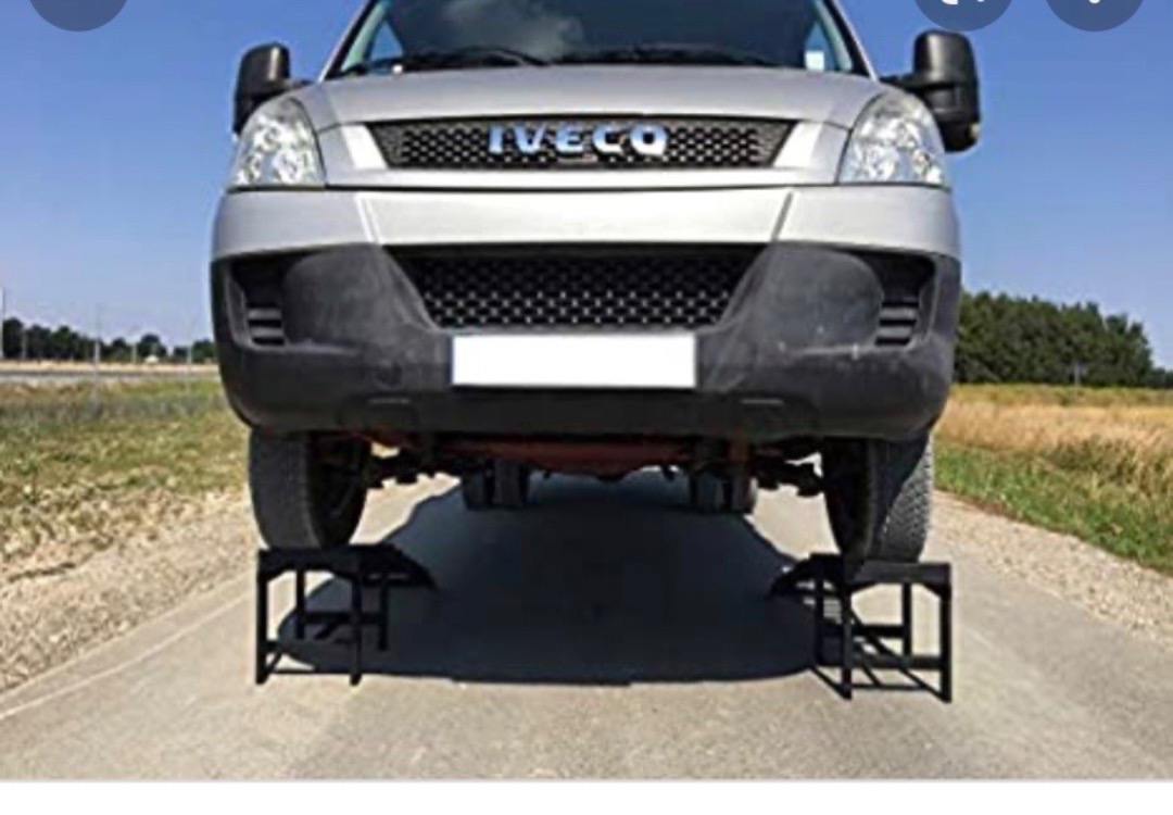 Två bilramper 2 ton