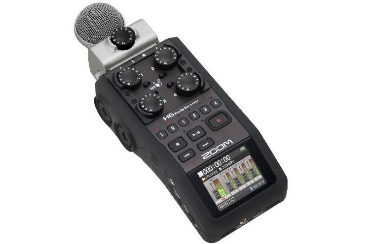 Zoom h6 audio recorder