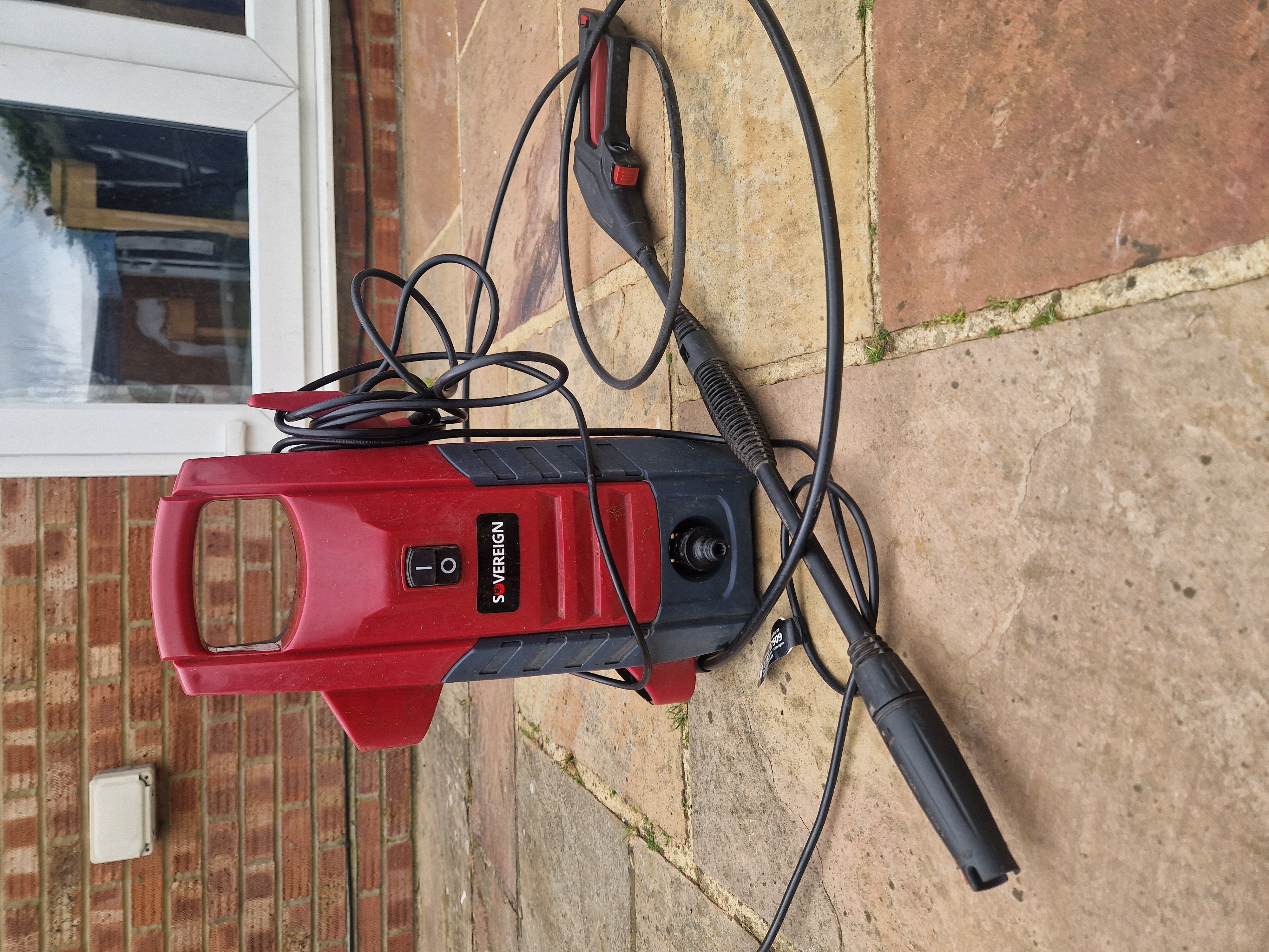 Pressure washer cleaner 90 bar electric corded sovereign 1400w 