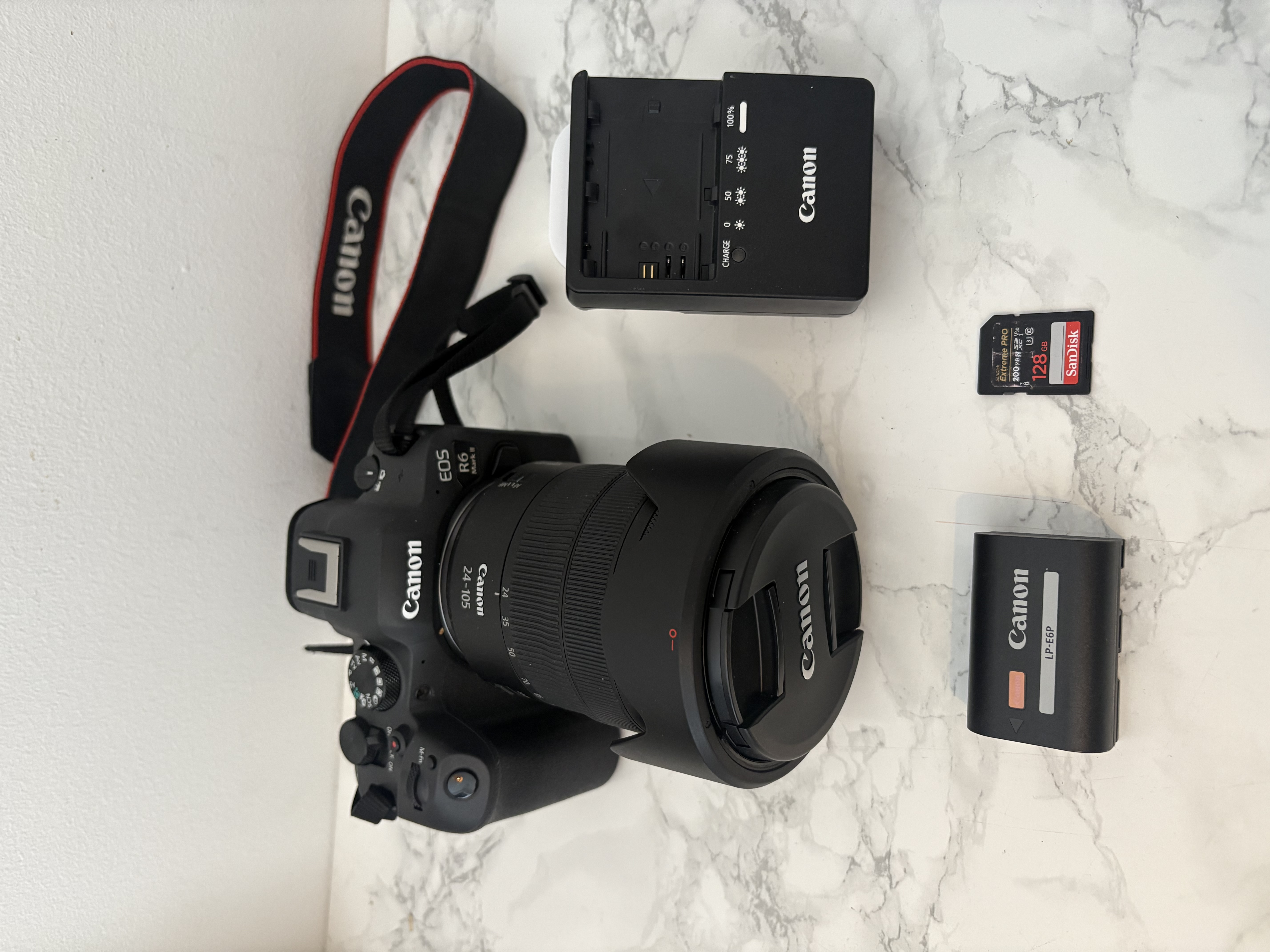 Canon r6 mark ii with canon rf 24-105mm f4