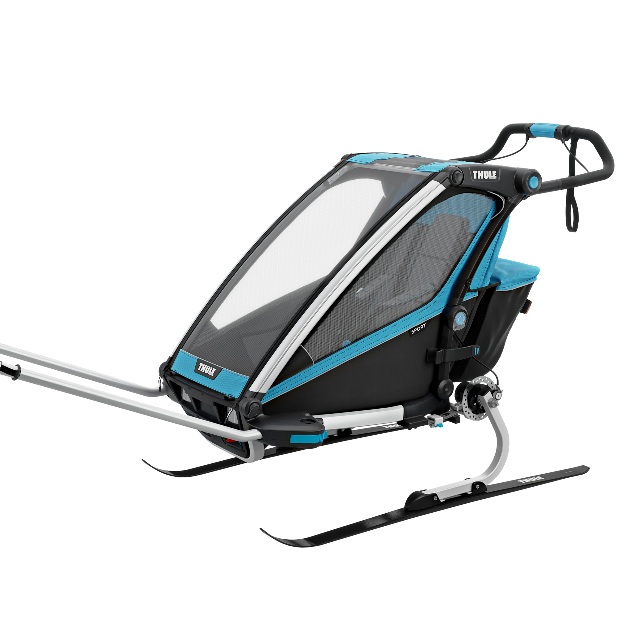 Thule chariot lite til løp/sykkel/ski (enkel)