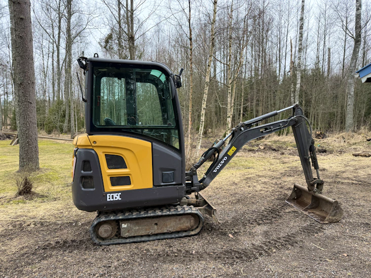 Minigrävare volvo