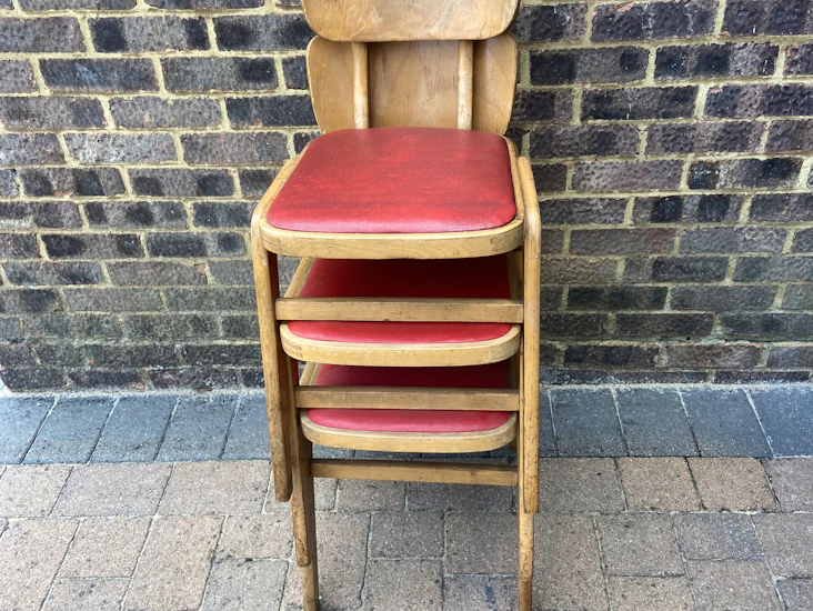 Retro chairs x 7
