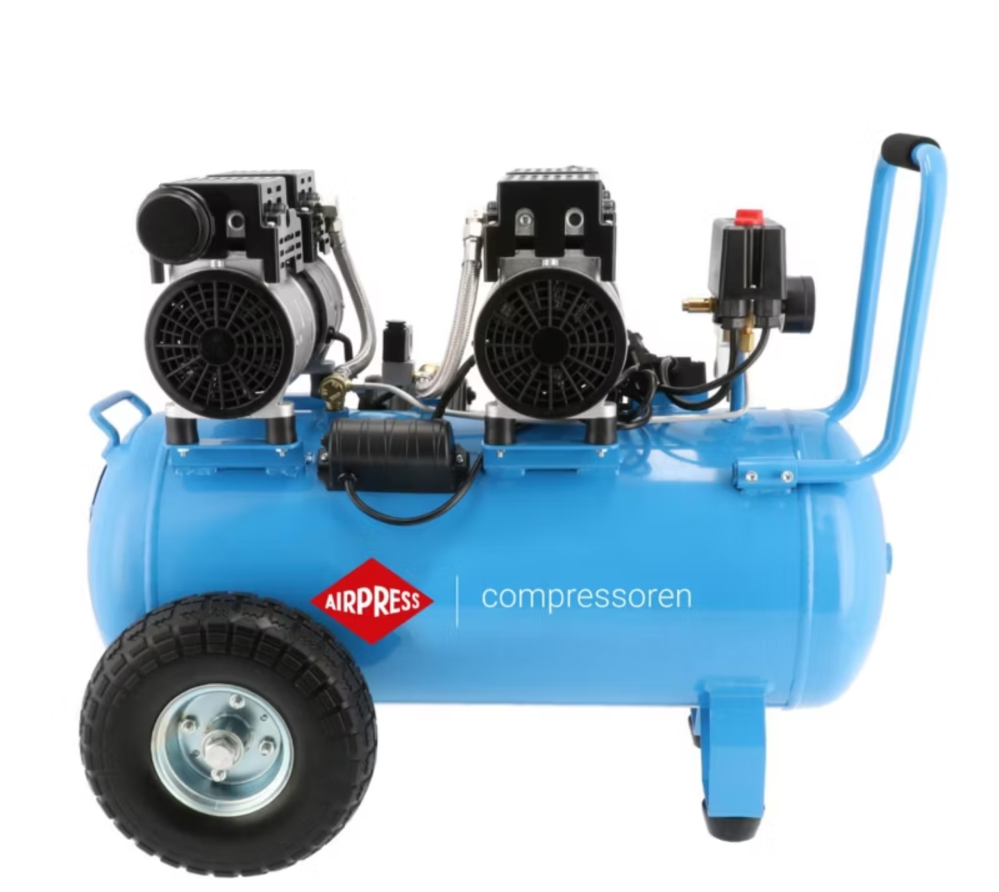 Oljefri kompressor lavt støynivå