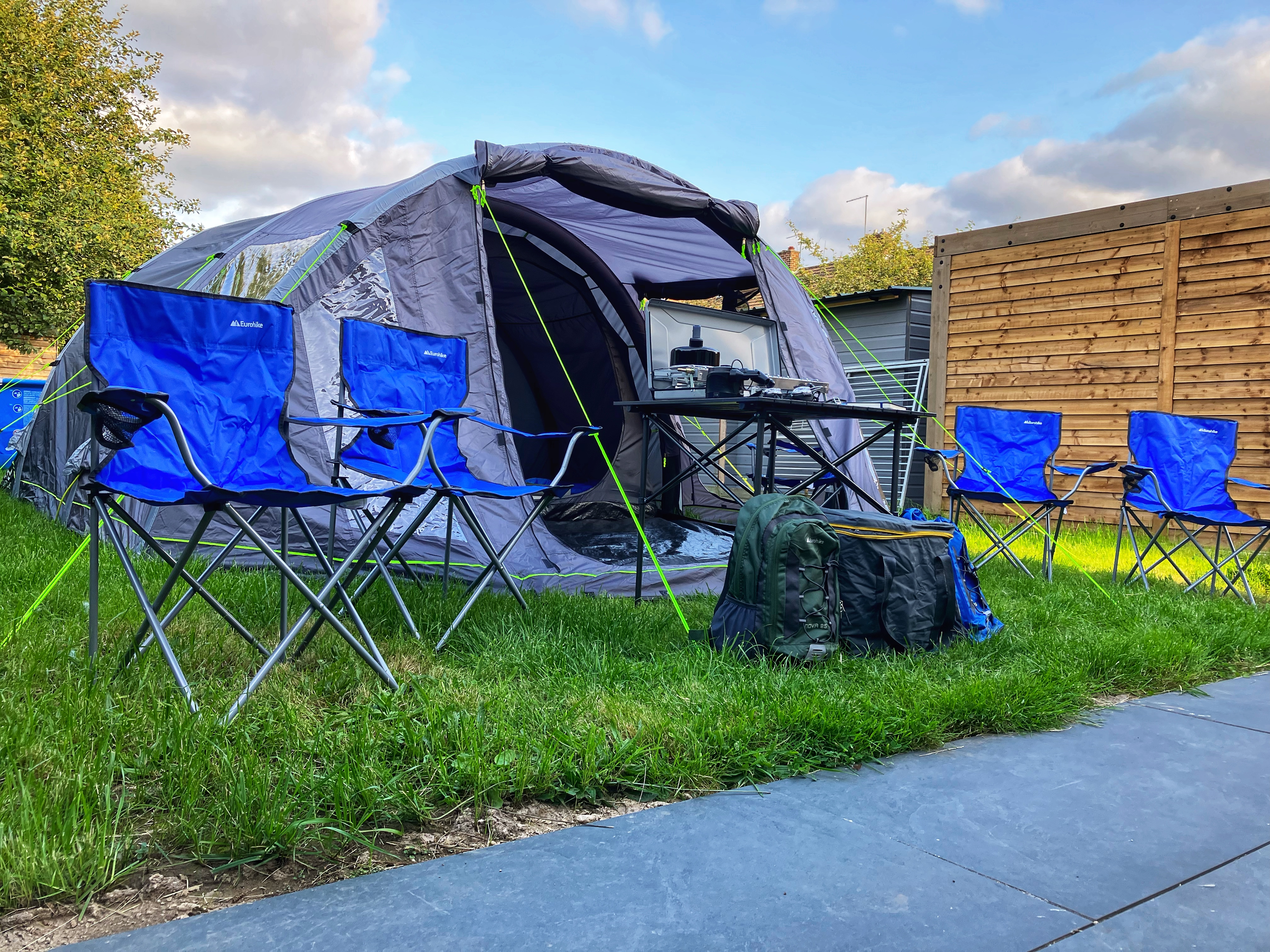 Airbeam tent & equipment 