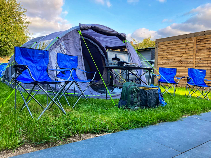 Airbeam tent & equipment