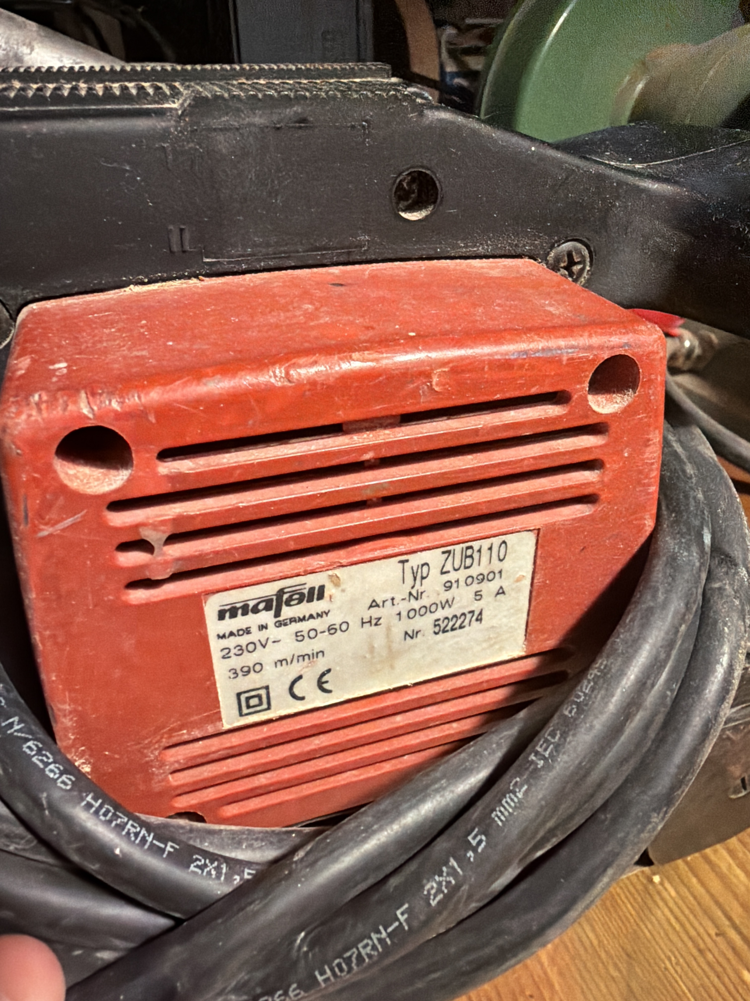 Mafell belt sander - båndsliber