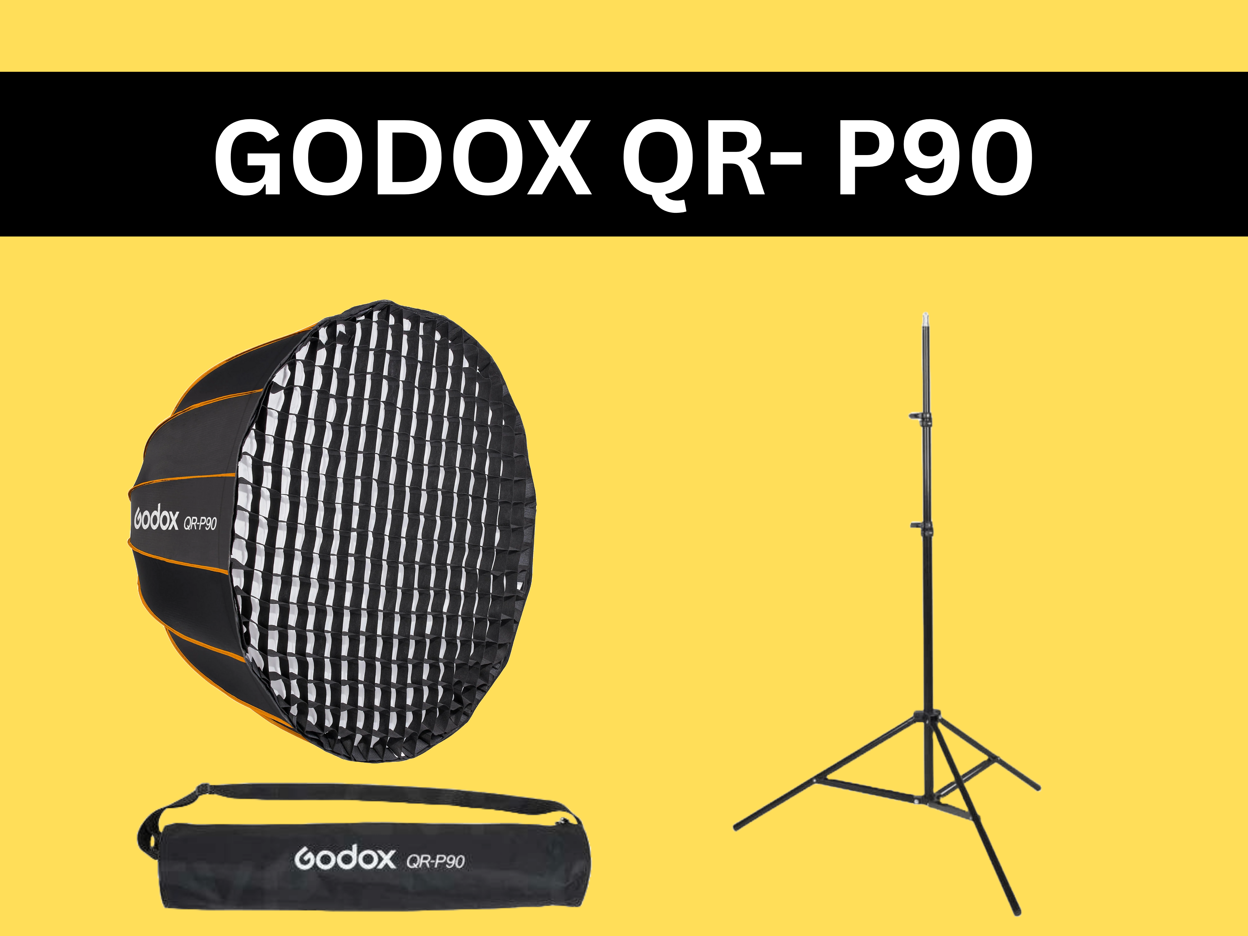 Godox qr-p90 parabolic softbox (90cm) | soft portrait light