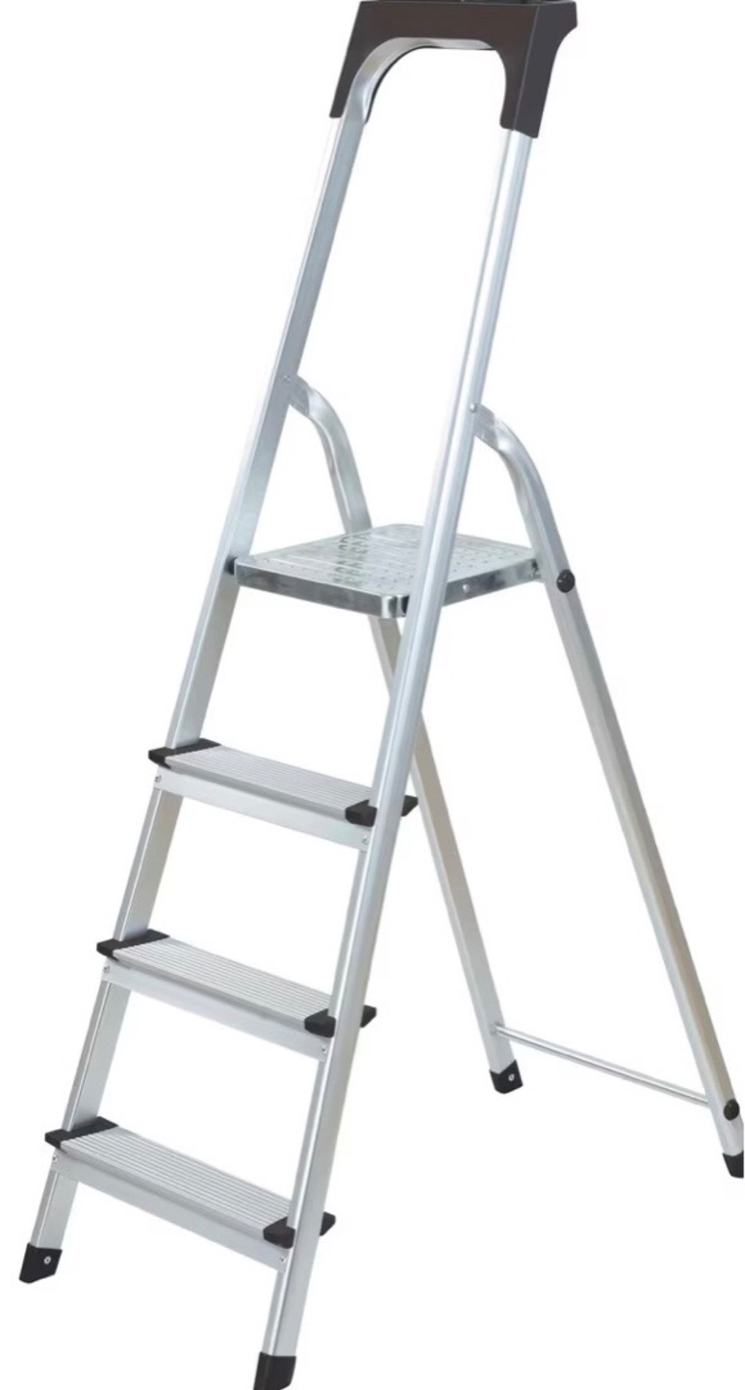 Gardintrapp i aluminium, 4 trinn