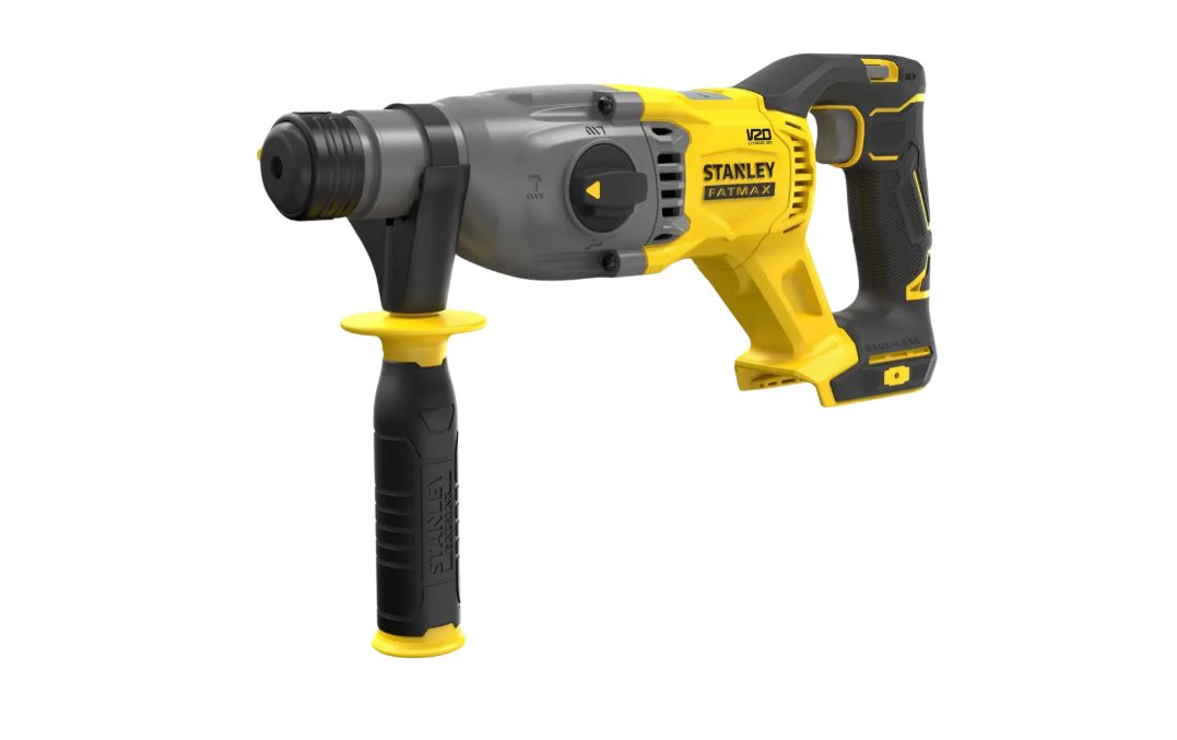 Stanley fatmax 18v borhammer – m/batteri + bor (perfekt til betong)