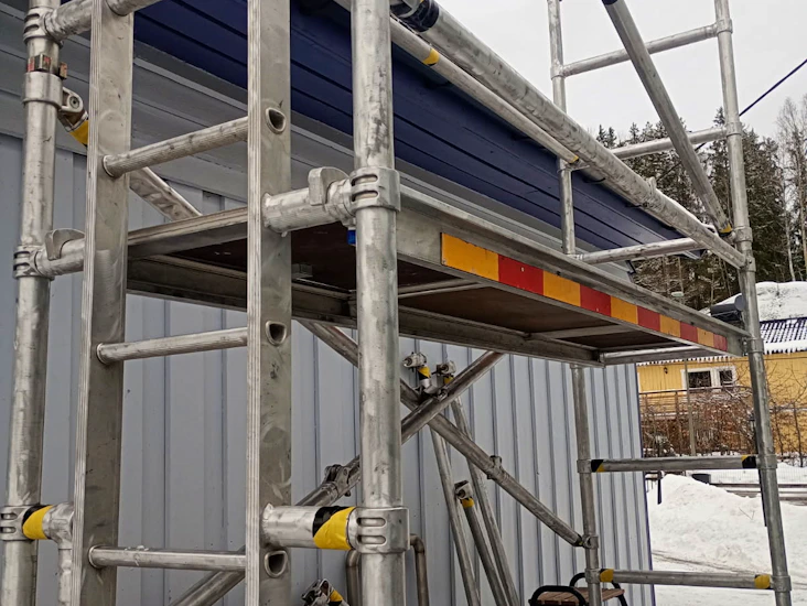 Rullställning med stödben