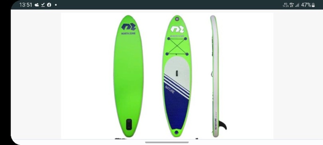Northzone nature sup 10.8" (2 stk til leie)