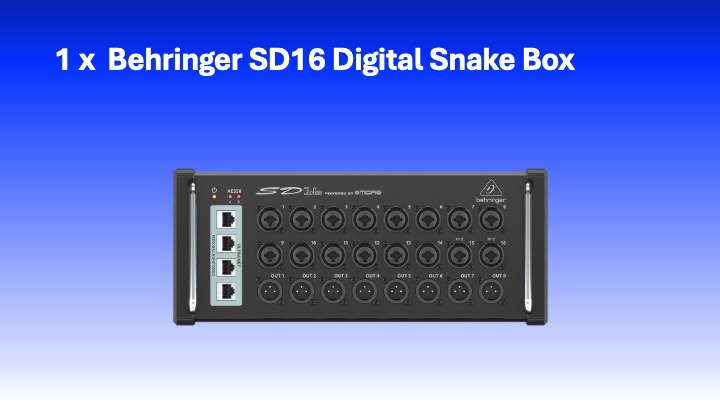 Behringer sd16 digital snake box