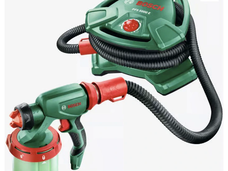 Utleie bosch pfs 3000-2 sprøytepistol med slange