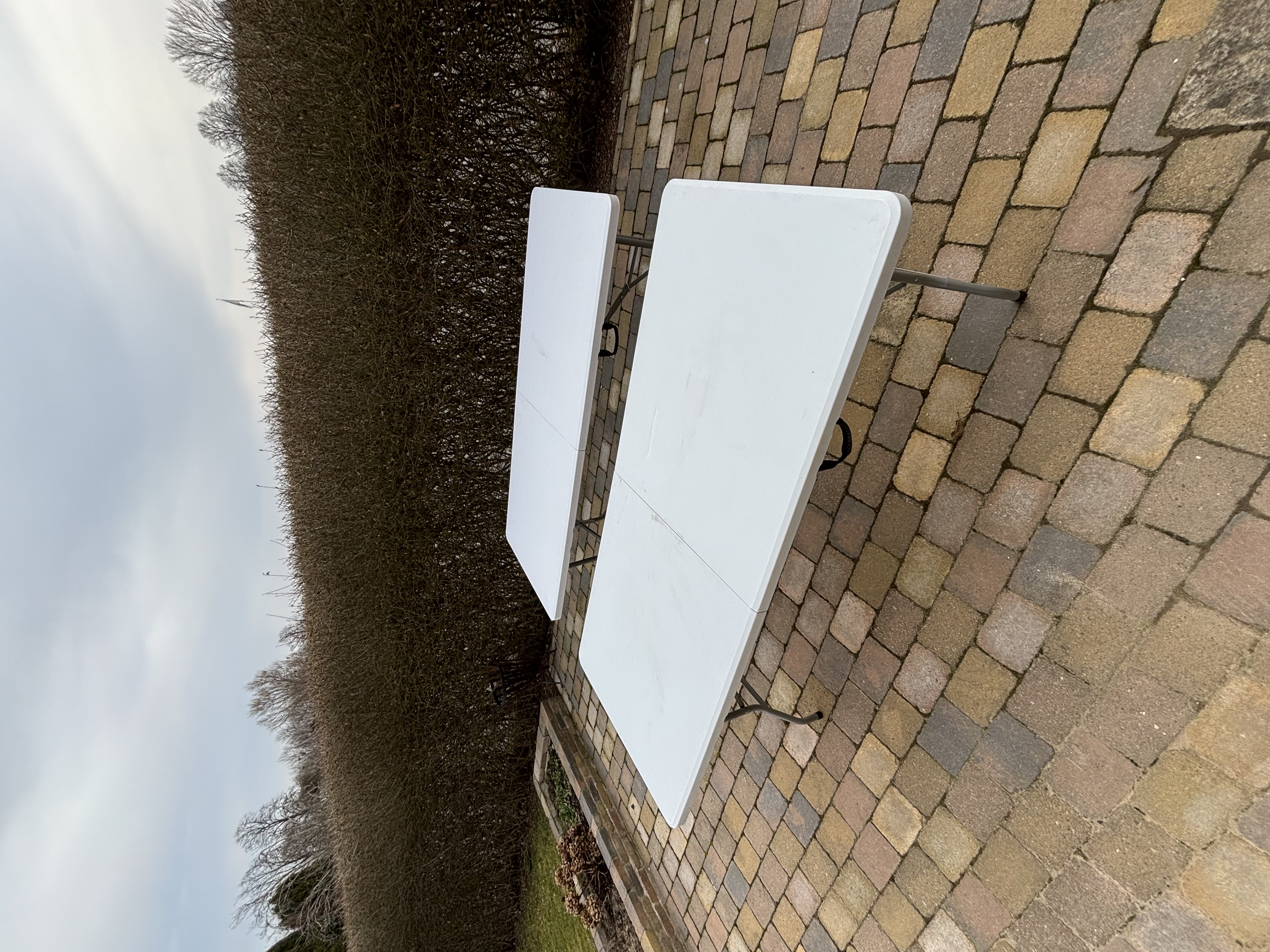 6 st hopfällbart bord