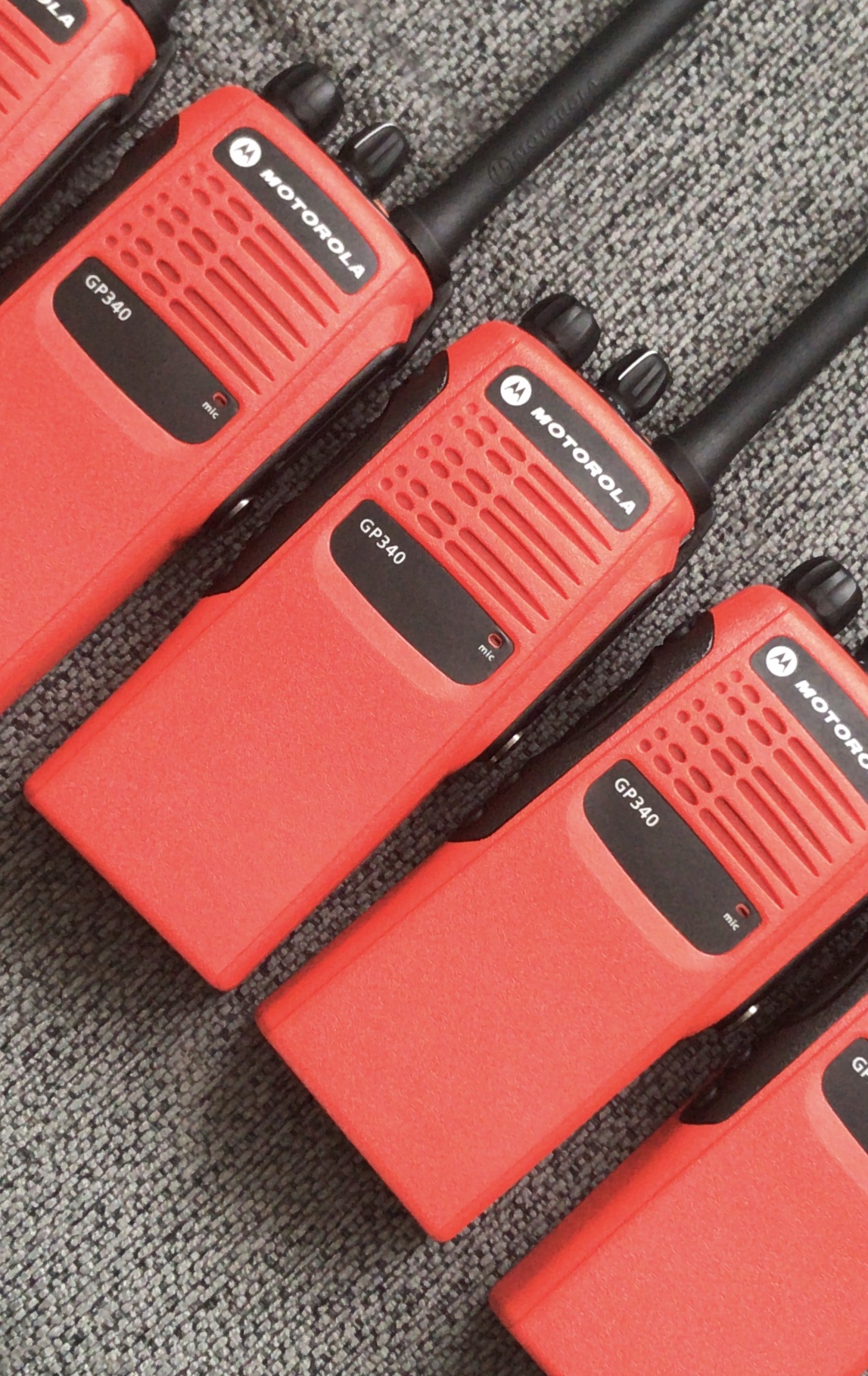 Motorola uhf gp340 radios. 