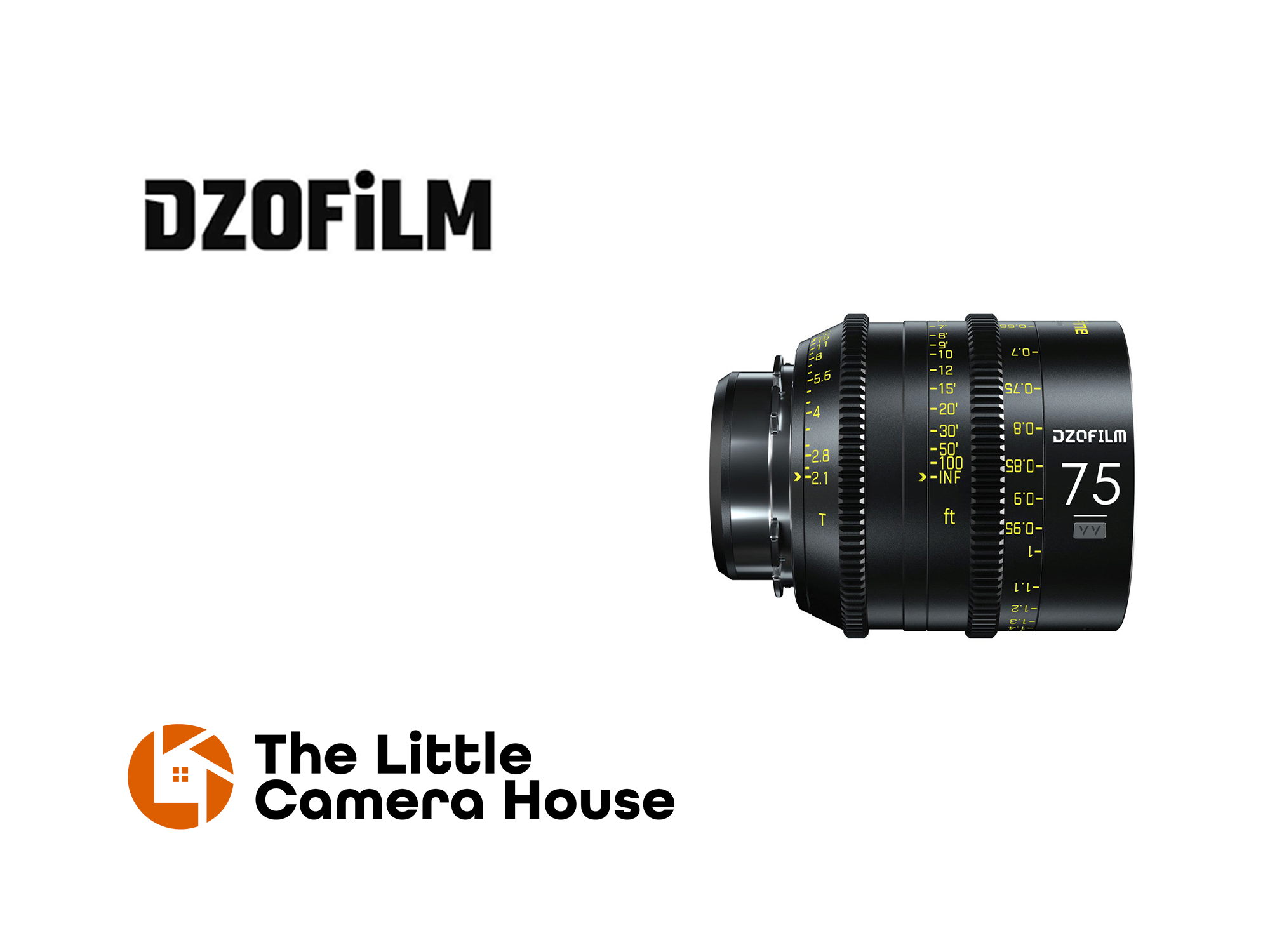 Dzofilm vespid ff 75mm t2.1 lens - pl mount