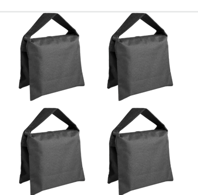 4x sandbags 