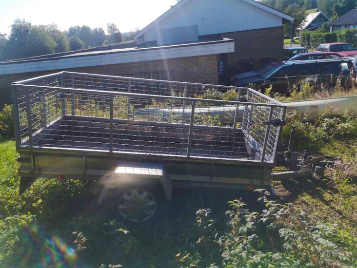 Gallersläp / gallerkärra / med broms