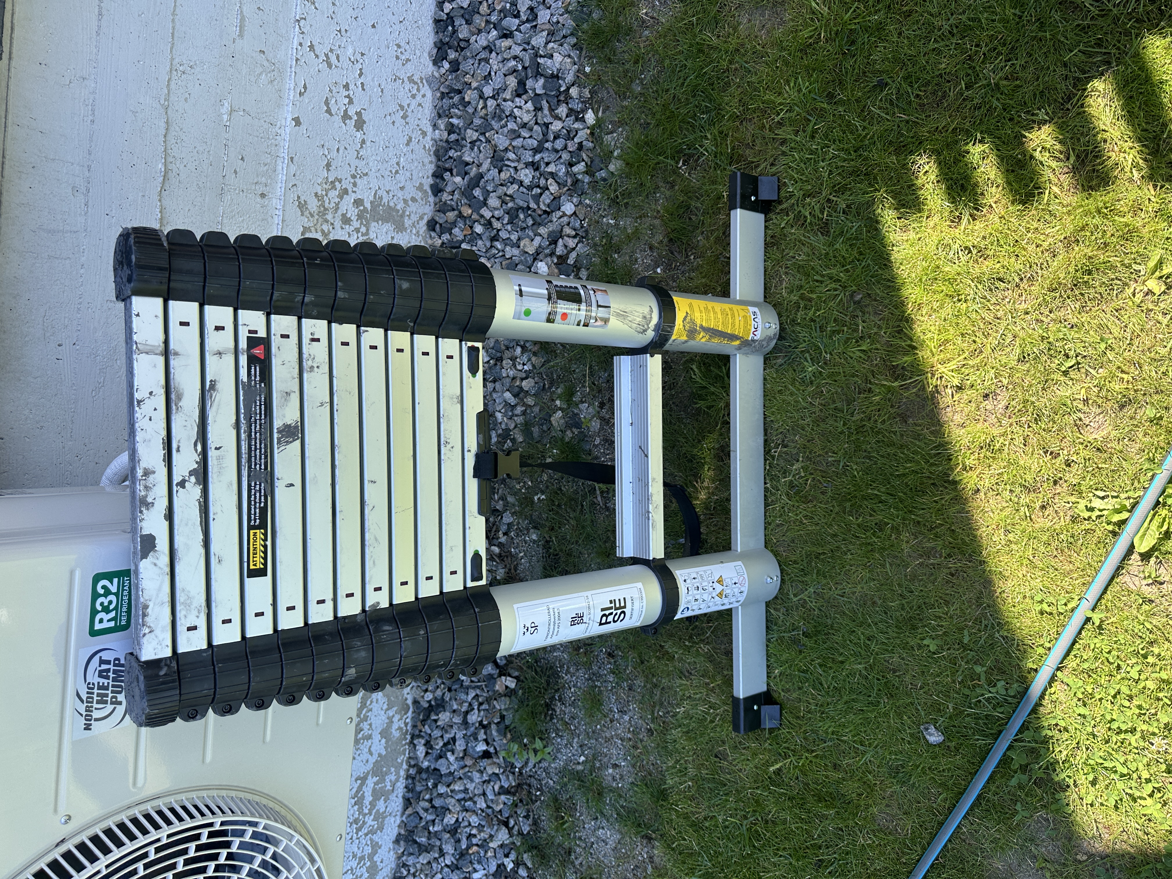 Teleskopstige 3,8 m – kompakt og enkel å transportere