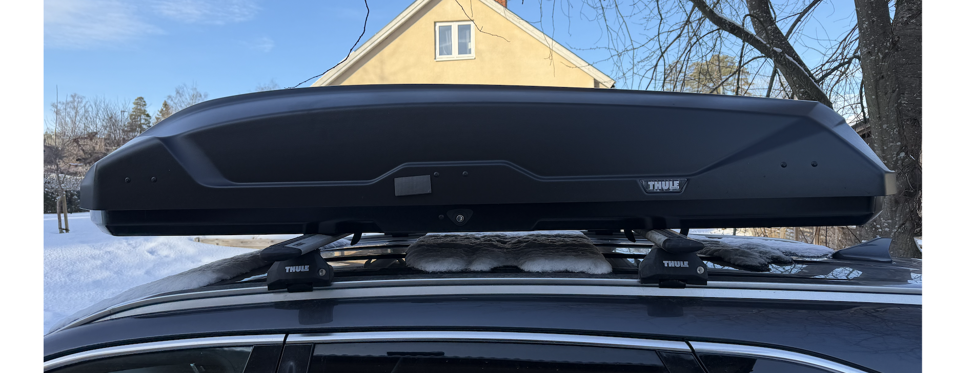 Thule pulse 2 xl (500 l) med thule evo wingbars