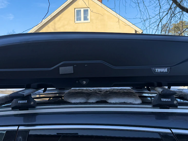 Thule pulse 2 xl (500 l) med thule evo wingbars
