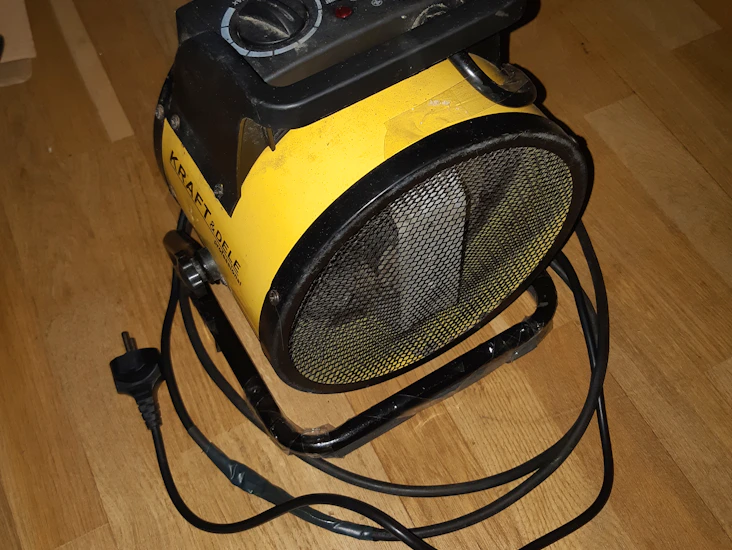 Kraft & dele 3,5 kw värmefläkt