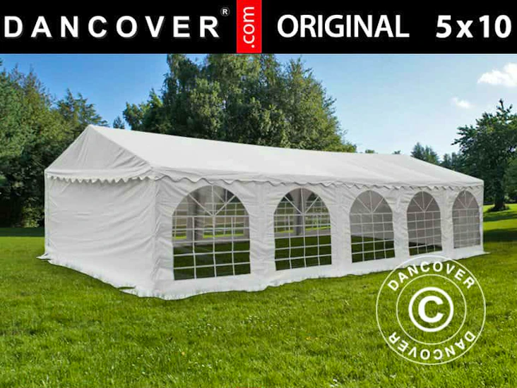 Partytält 5x10 m