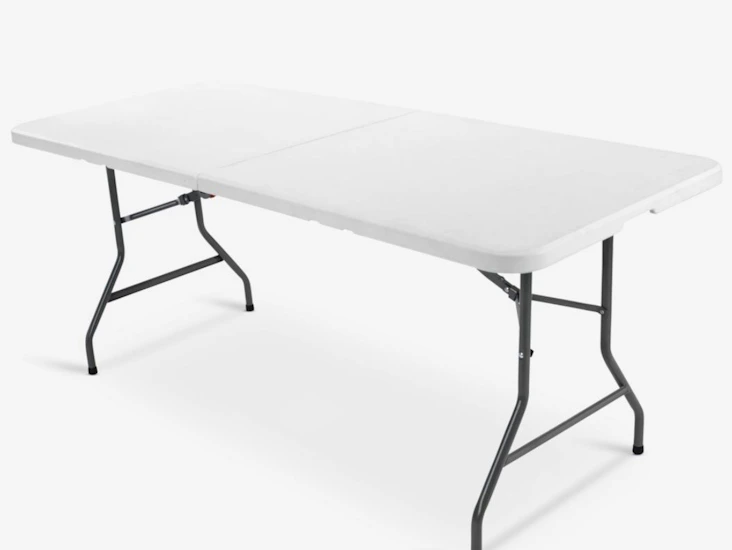 2 bord och 12 klappstolar