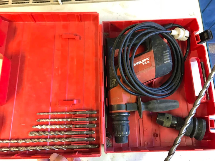 Hilti te5 med borr
