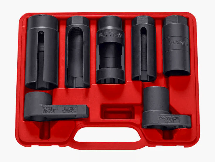 Pipesett givere/sonder, 7 stk