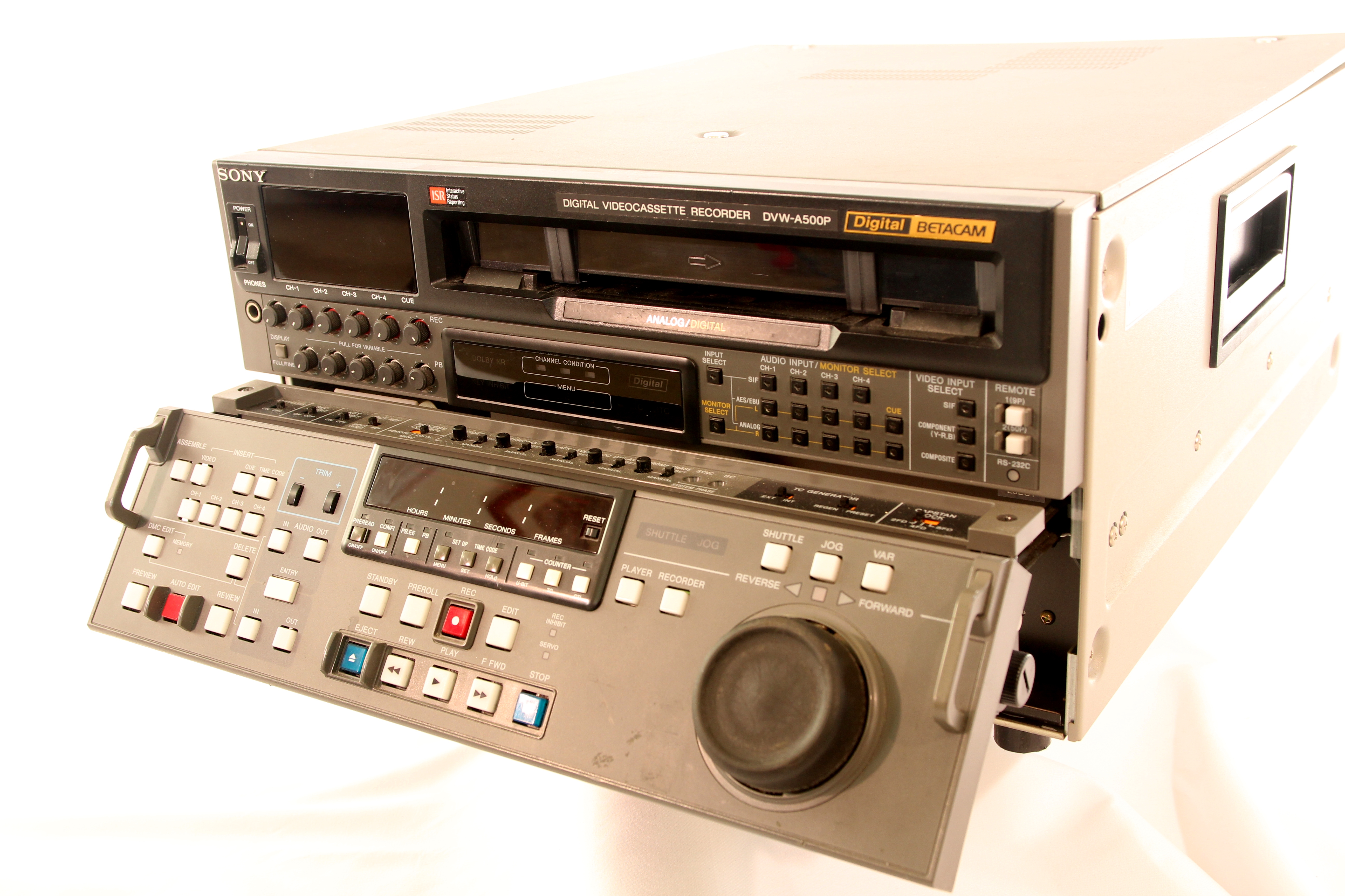 Sony dvw‑a500p digi-beta video cassette recorder and player