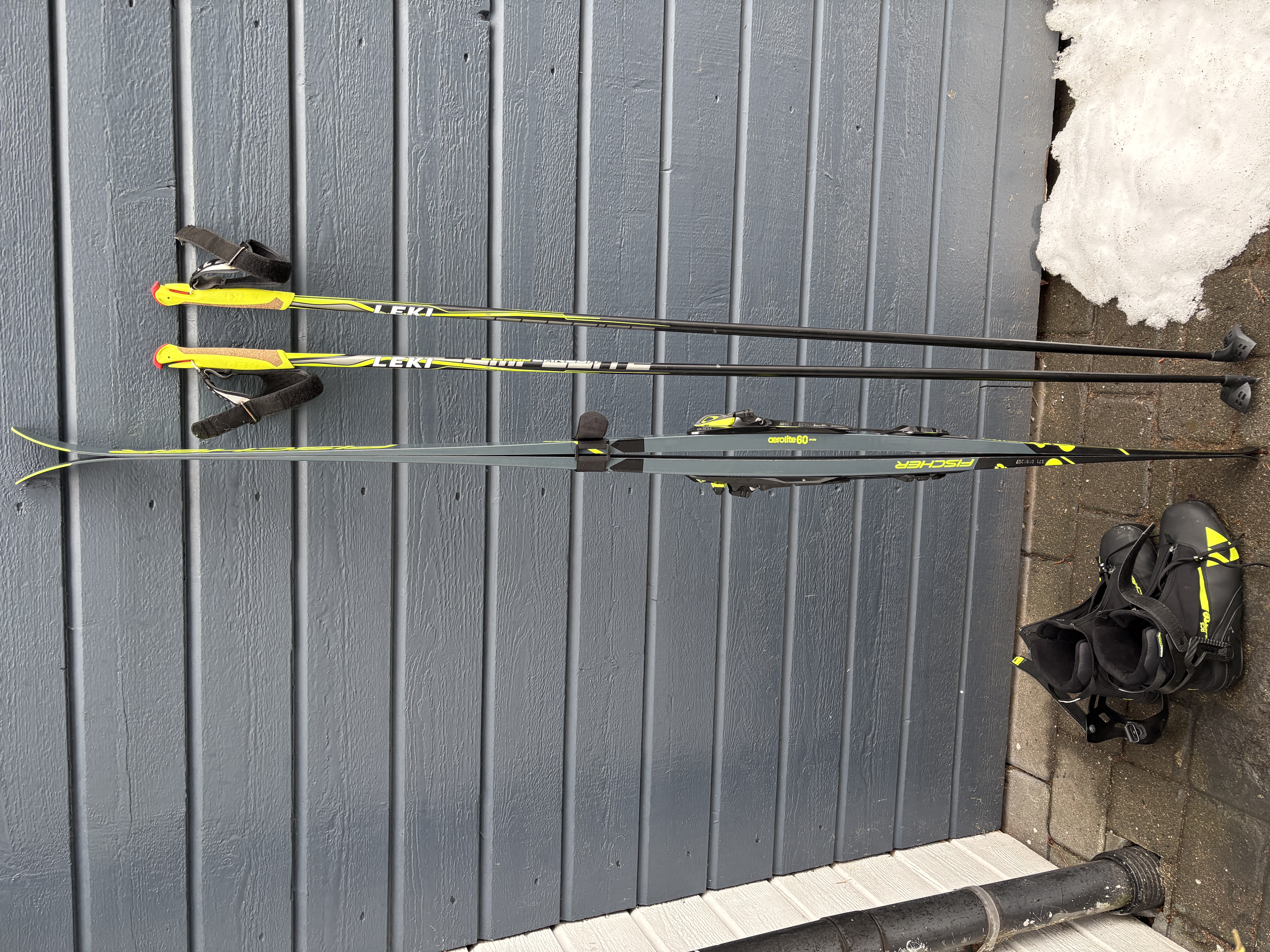 Fischer skøyteskipakke / str 43