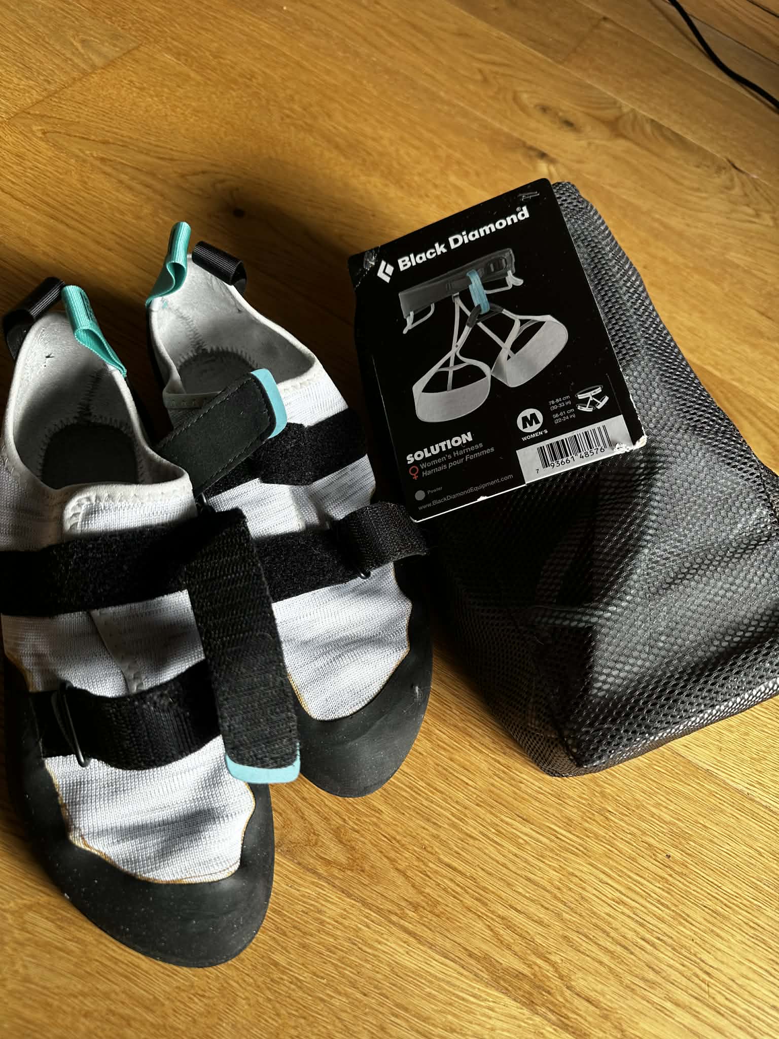 Klatresko og sele (dame)