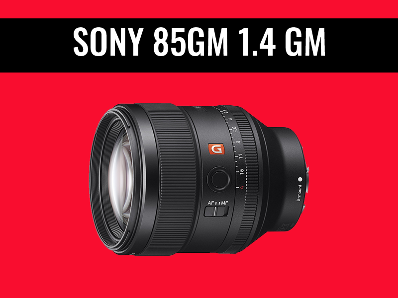 Sony fe 85mm f/1.4 gm lens