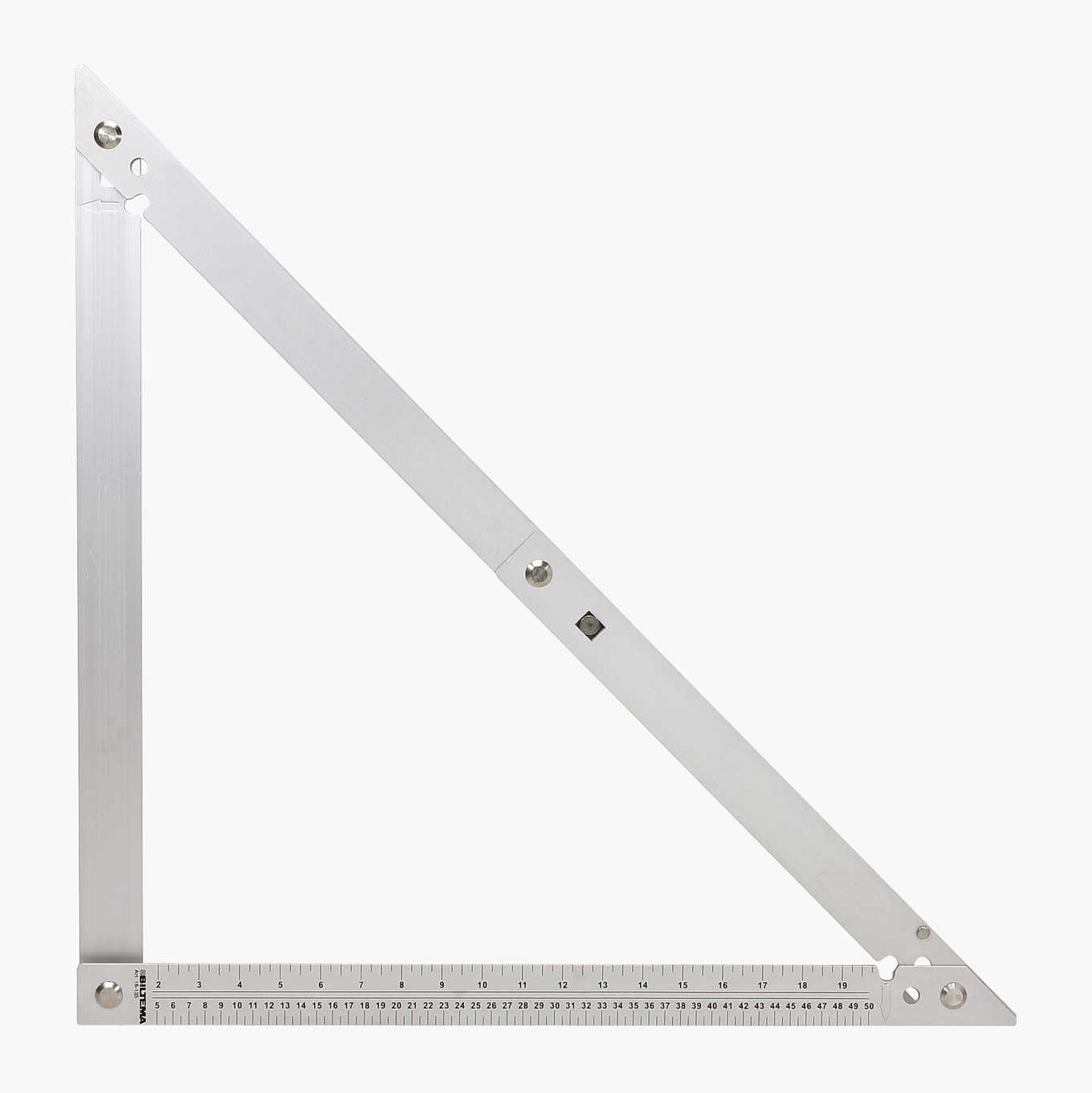 Mätvinkel, rätvinklig triangel 600mm ihopfällbar