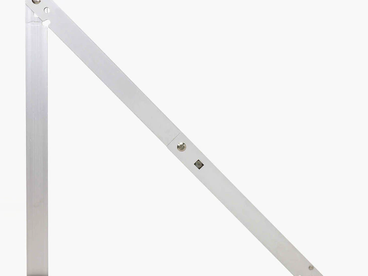 Mätvinkel, rätvinklig triangel 600mm ihopfällbar