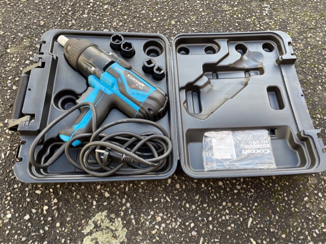 Elektrisk hjulmutterdragare